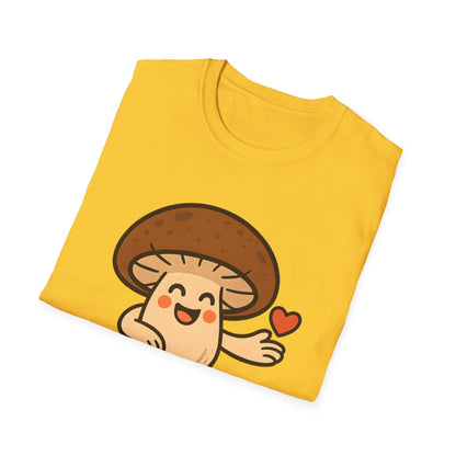 Cute Mushroom Shirt – I Love You So Mush – Funny Gift for Girlfriend, Boyfriend, or Sporemate