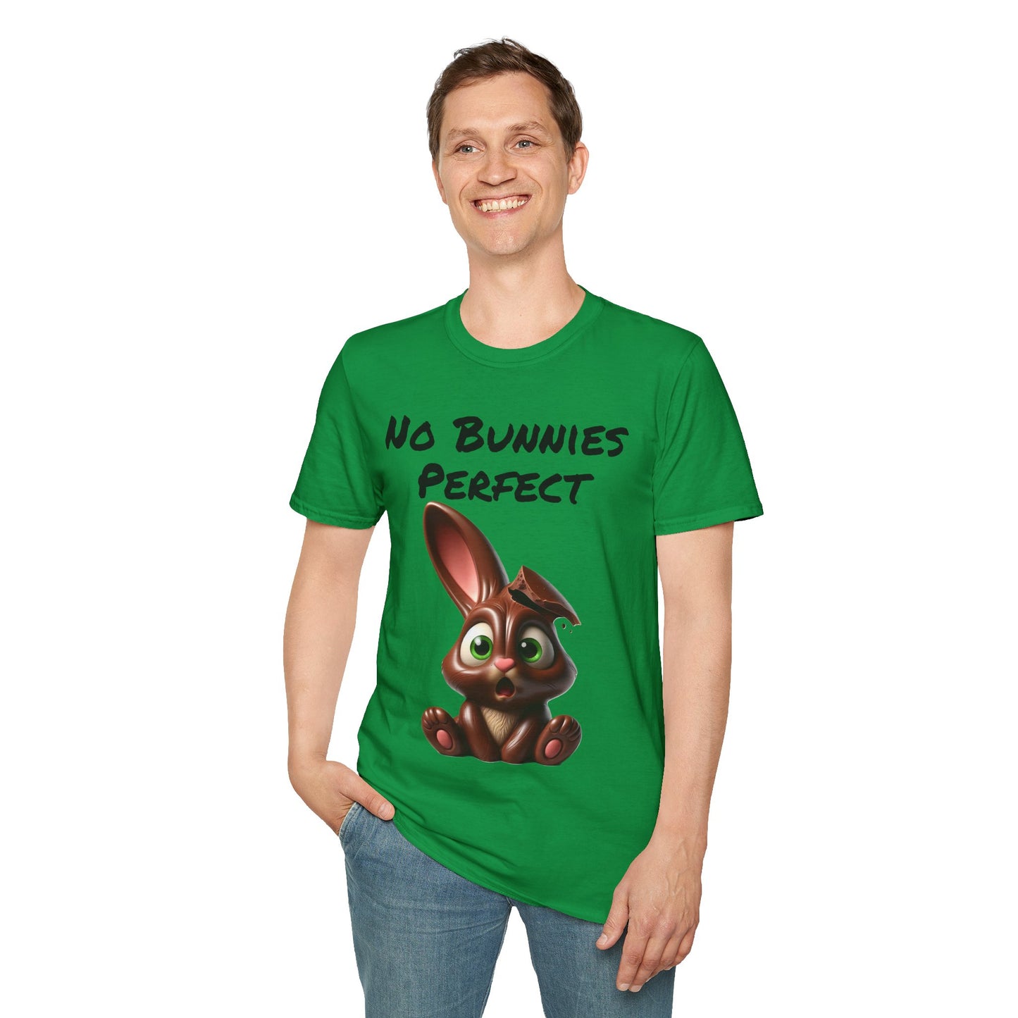 No Bunnies Perfect - Funny Unisex Cotton T-shirt