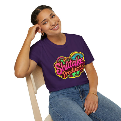 Shiitake Products Retro Tee – Soft, Stylish, and Totally Fungi