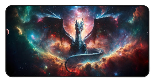 Cosmic Dragon Conqueror Desk Mat - 31.5"x15.5"