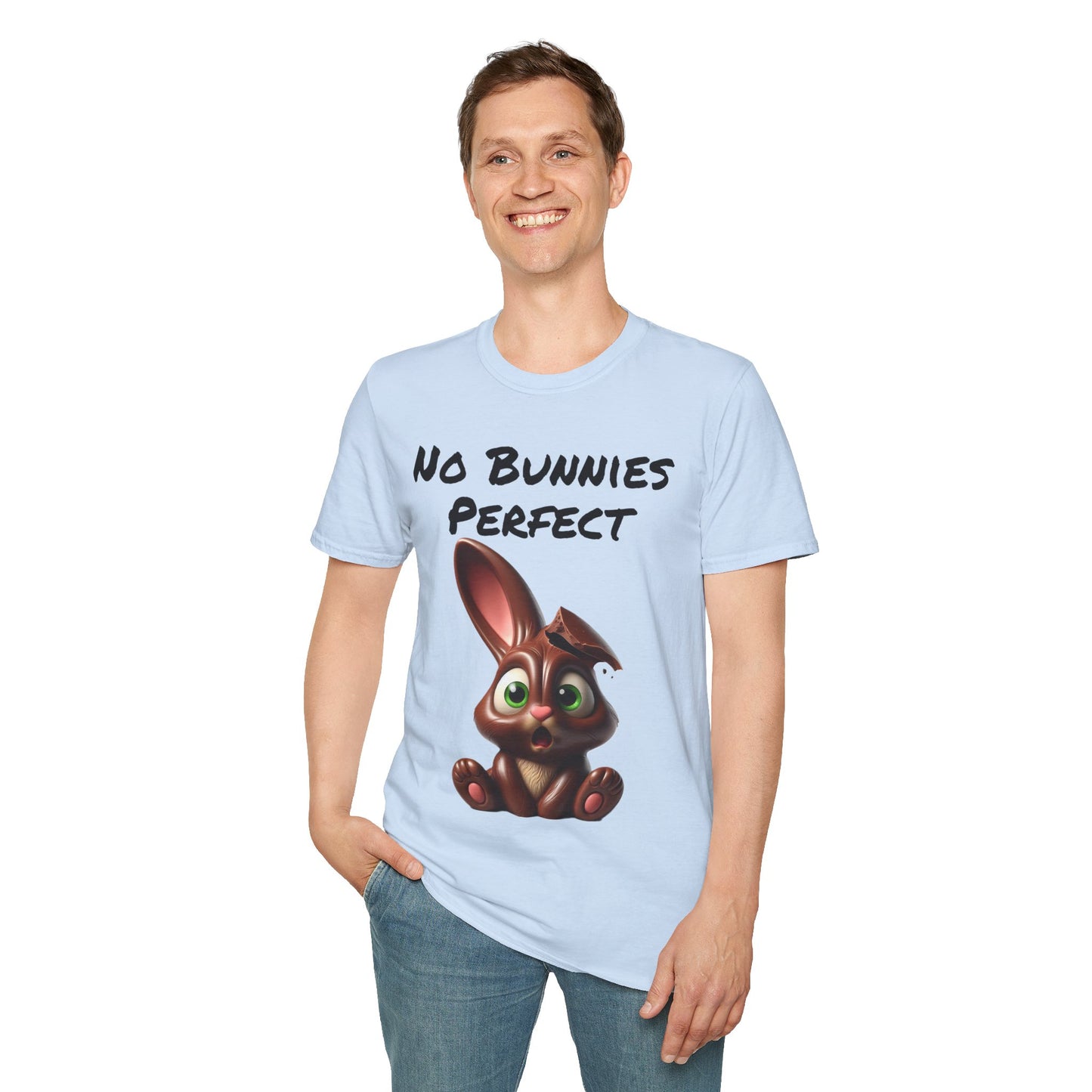 No Bunnies Perfect - Funny Unisex Cotton T-shirt