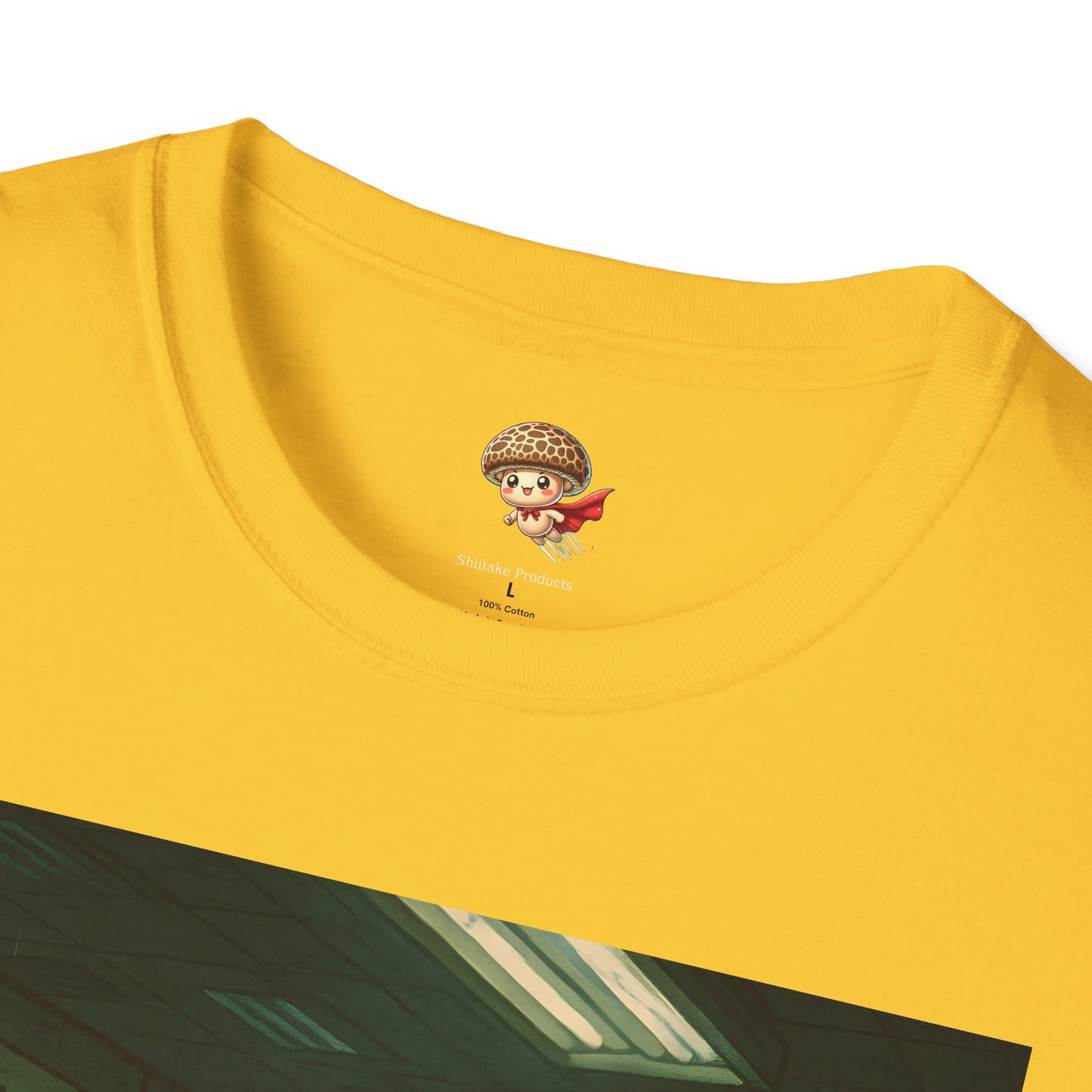 Produce or Perish – Dystopian Office Mushroom Shirt