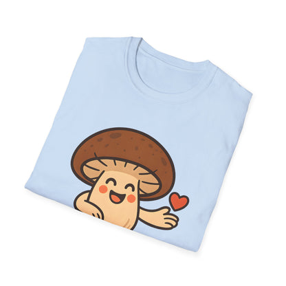 Cute Mushroom Shirt – I Love You So Mush – Funny Gift for Girlfriend, Boyfriend, or Sporemate