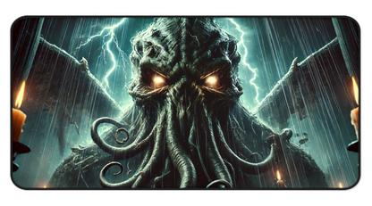 Epic Cthulhu Gaming Mat - Mythical Gaming Desk Mat (31.5"x15.5")