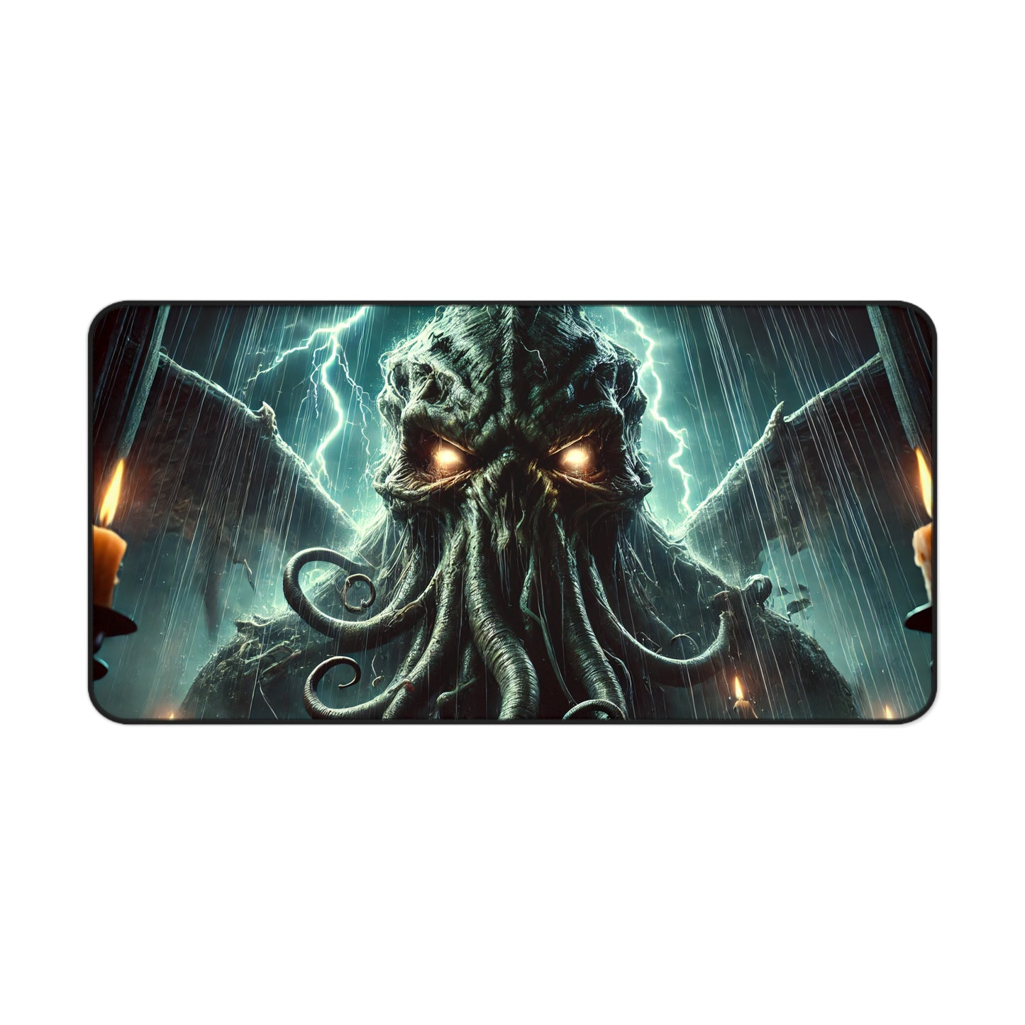 Epic Cthulhu Gaming Mat - Mythical Gaming Desk Mat (31.5"x15.5")