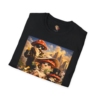 Thank You For Your Wealth - Satirical Luxury Mushroom Shirt