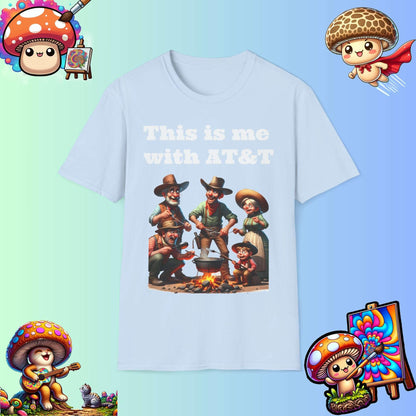 This is me with AT&T Parody shirt - living in the wild west