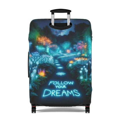 Enchanted Forest Luggage Cover Set - Inspirational Night Glow