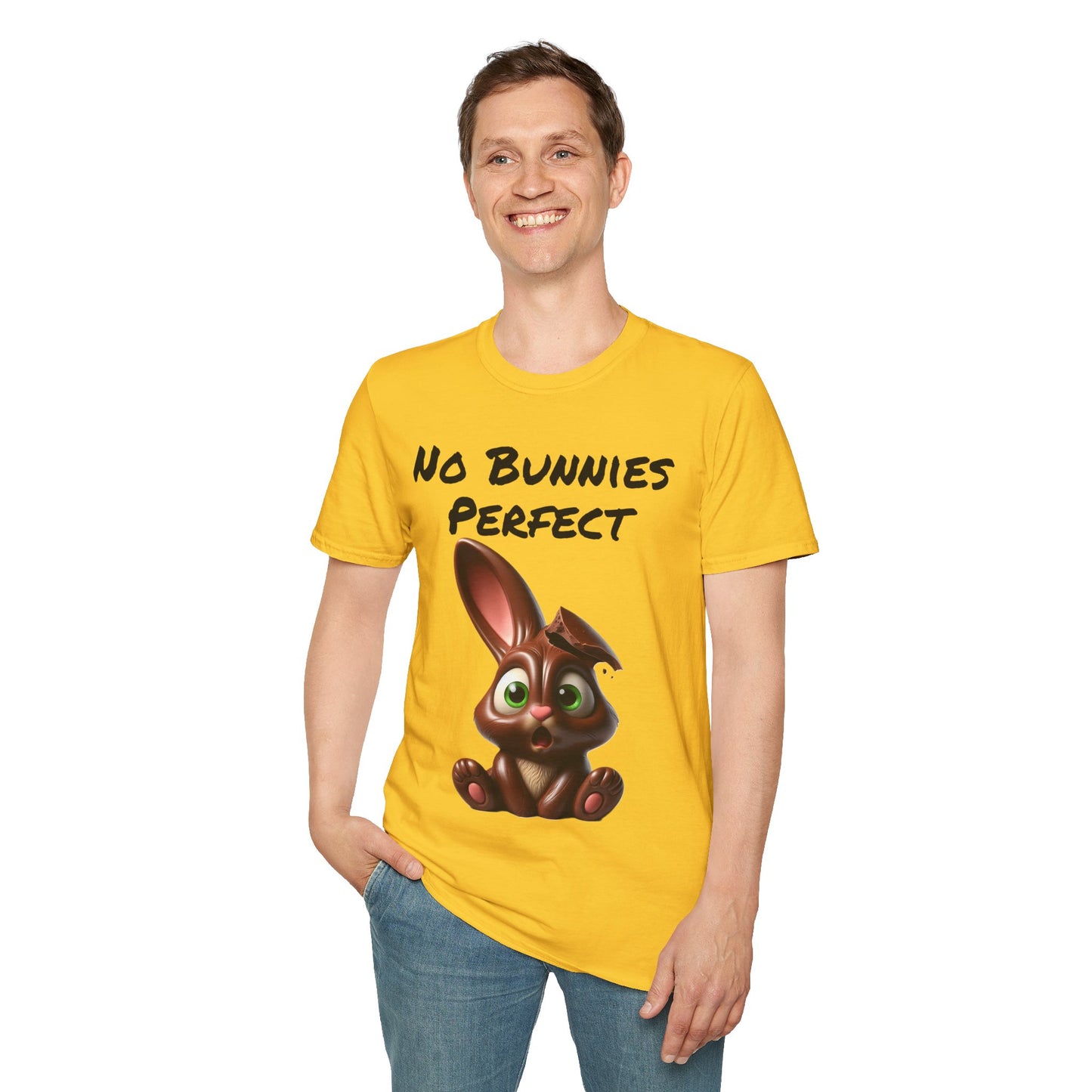 No Bunnies Perfect - Funny Unisex Cotton T-shirt