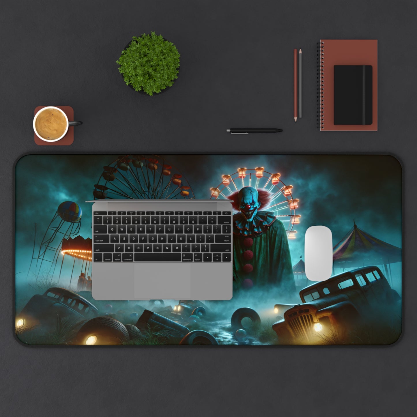 Carnival of Fear Gaming Desk Mat (31.5"x15.5")