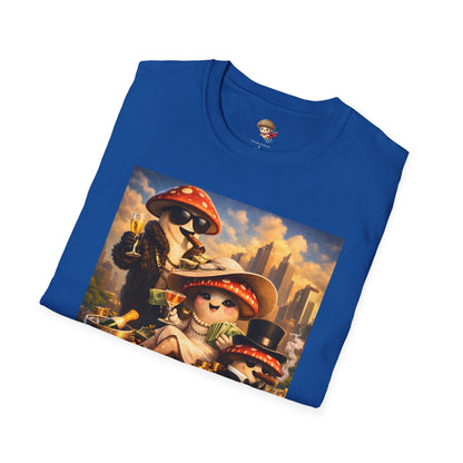 Thank You For Your Wealth - Satirical Luxury Mushroom Shirt