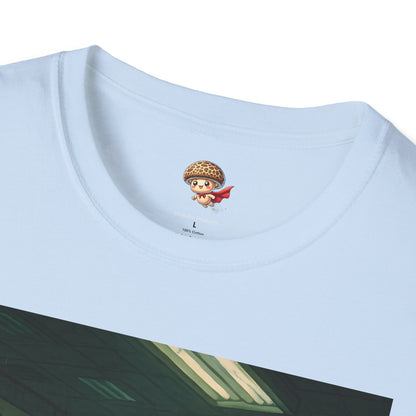 Produce or Perish – Dystopian Office Mushroom Shirt