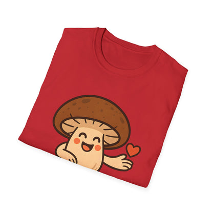 Cute Mushroom Shirt – I Love You So Mush – Funny Gift for Girlfriend, Boyfriend, or Sporemate