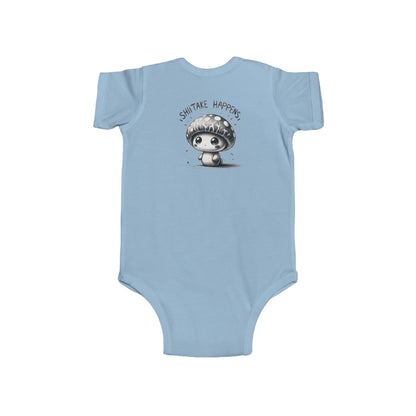 Infant Bodysuit - Shiitake Happens and No Shiitake Sherlock Design