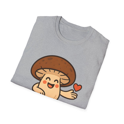 Cute Mushroom Shirt – I Love You So Mush – Funny Gift for Girlfriend, Boyfriend, or Sporemate