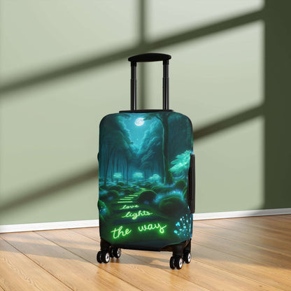 Enchanted Forest Luggage Cover Set - Inspirational Night Glow