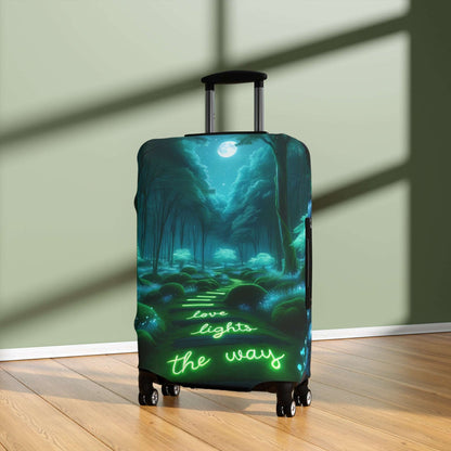 Enchanted Forest Luggage Cover Set - Inspirational Night Glow