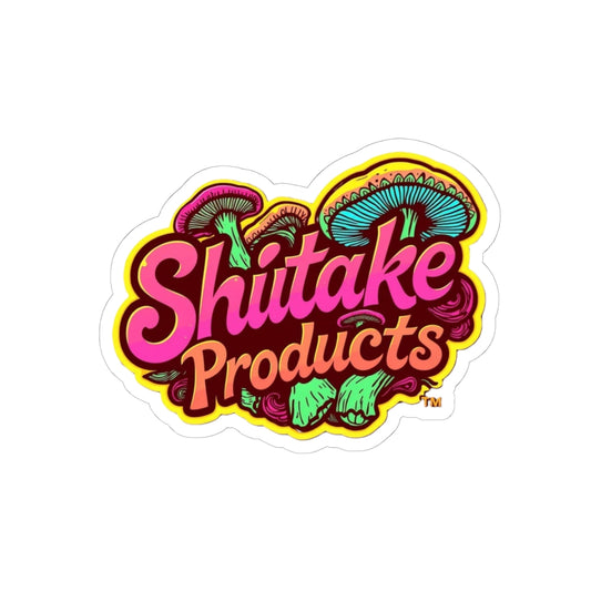 Shiitake Products Kiss-Cut Stickers – Stick It, Own It, Flaunt It