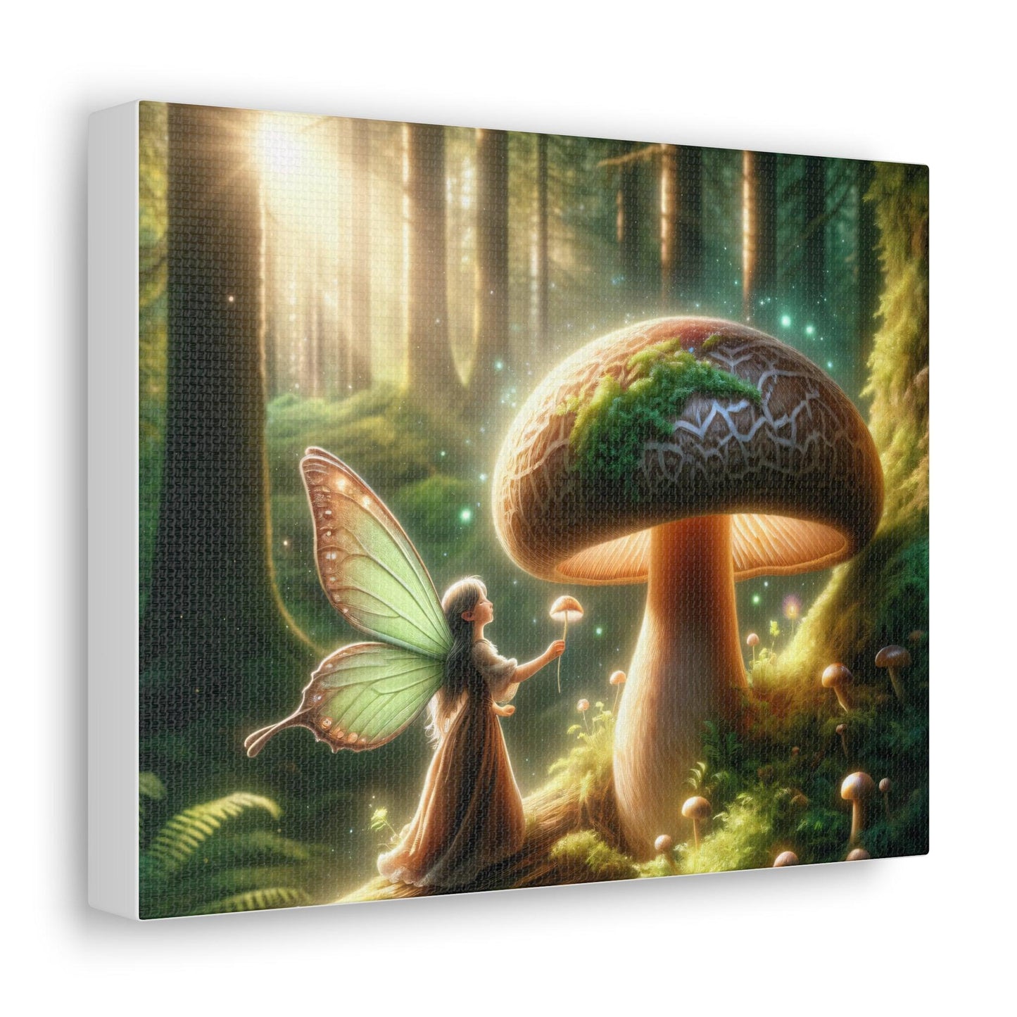 Whispering Woods Fairy Canvas - Shiitake Products